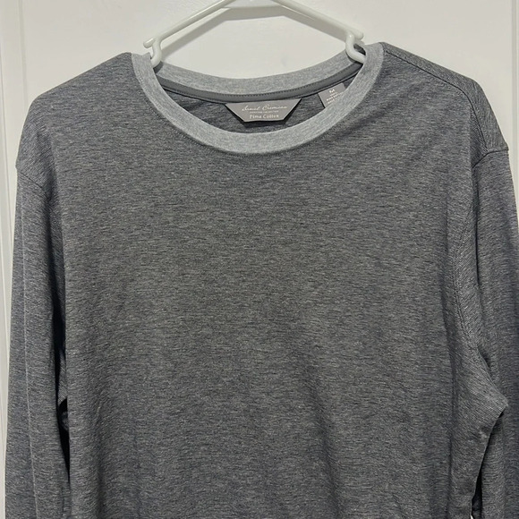 DANIEL CREMIEUX MEN'S LONG SLEEVE TEE SHIRT SIZE MEDIUM 100% PIMA COTTON - Picture 5 of 7